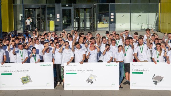 Újabb jubileumokat ünnepel a Schaeffler debreceni E-Mobility gyára
