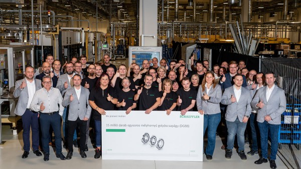 Jelentős mérföldkőhöz érkezett a golyóscsapágy-gyártás Debrecenben