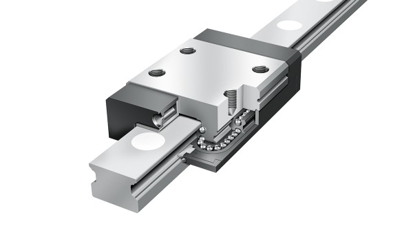 Schaeffler lineáris vezetékek: Négysorú miniatűr golyósorsó és vezeték egységek